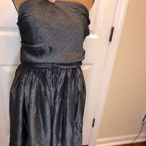 Shoshanna Shimmer Strapless Dress size 12